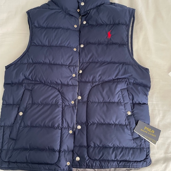 Polo Ralph Lauren vest men reversible small new